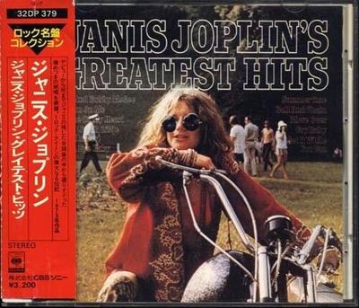 CD JANIS JOPLIN - Janis Joplin's Greatest Hits 32DP379 CBS/Sony 1986 Japan Rock Used