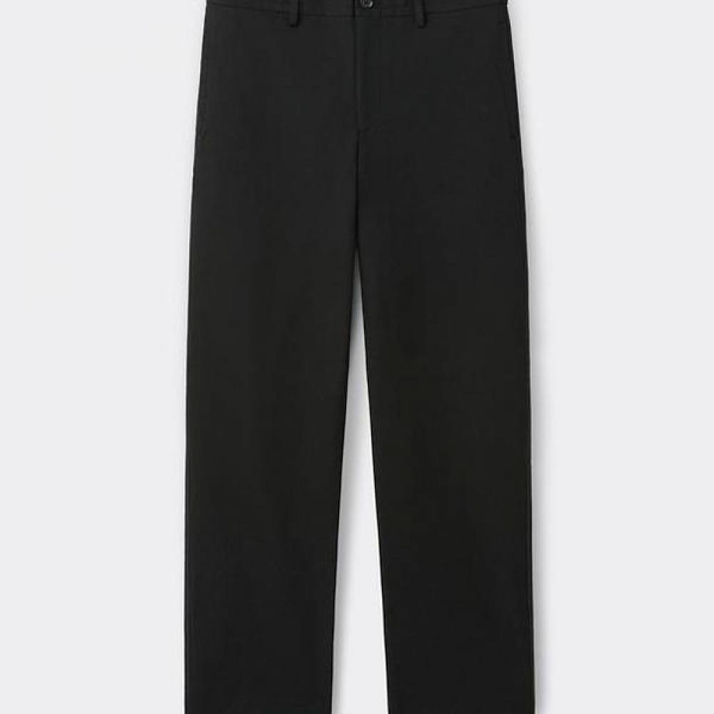 Customellow Black Regular Fit Cotton Pants Black C9pam26101bkx [Essentials]/XS