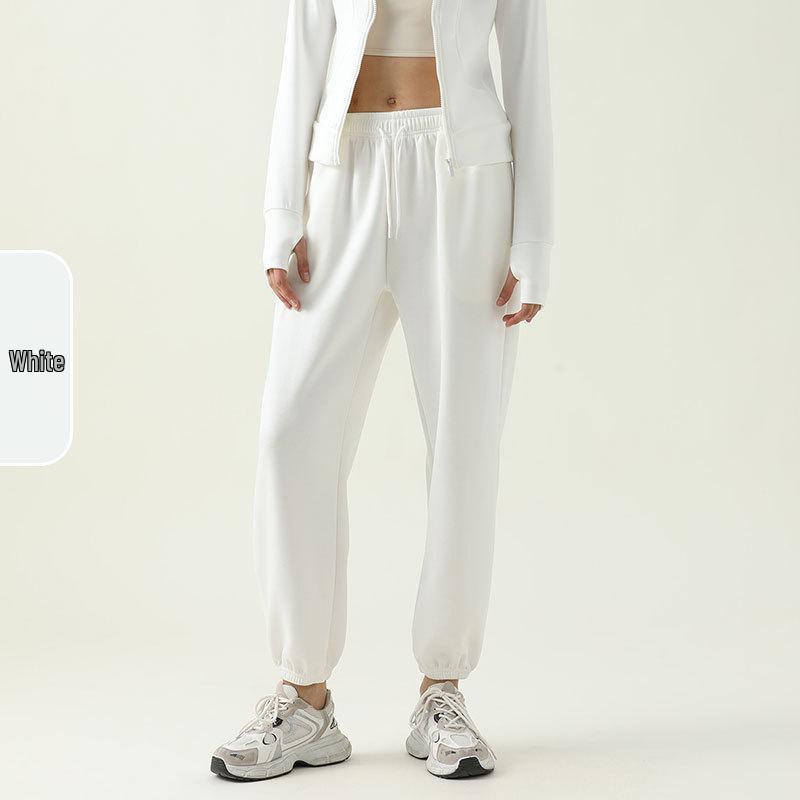 

Мягкие и уютные спортивные штаны с манжетами: Одежда для йоги и бега Осень/Зима S