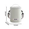 UOSUUOSU Insulated Round Lunch Bag