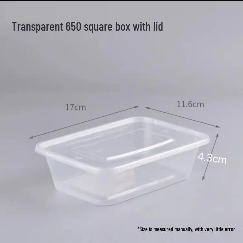 Hexinyue Disposable Thickened Plastic Food Containers