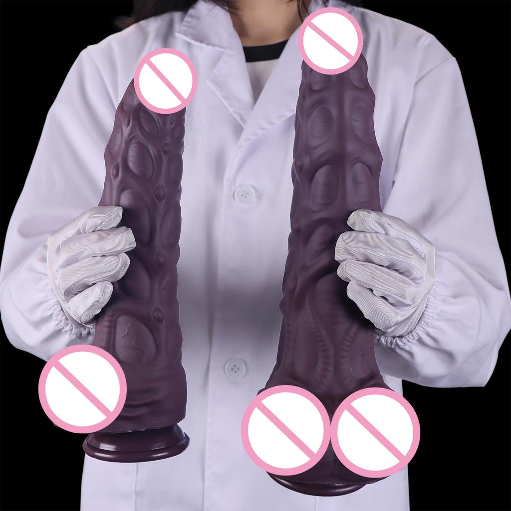 Super Large And Thick Anal Plug Silicone Simulation Penis With Giant Anal Dilation For Men And Women