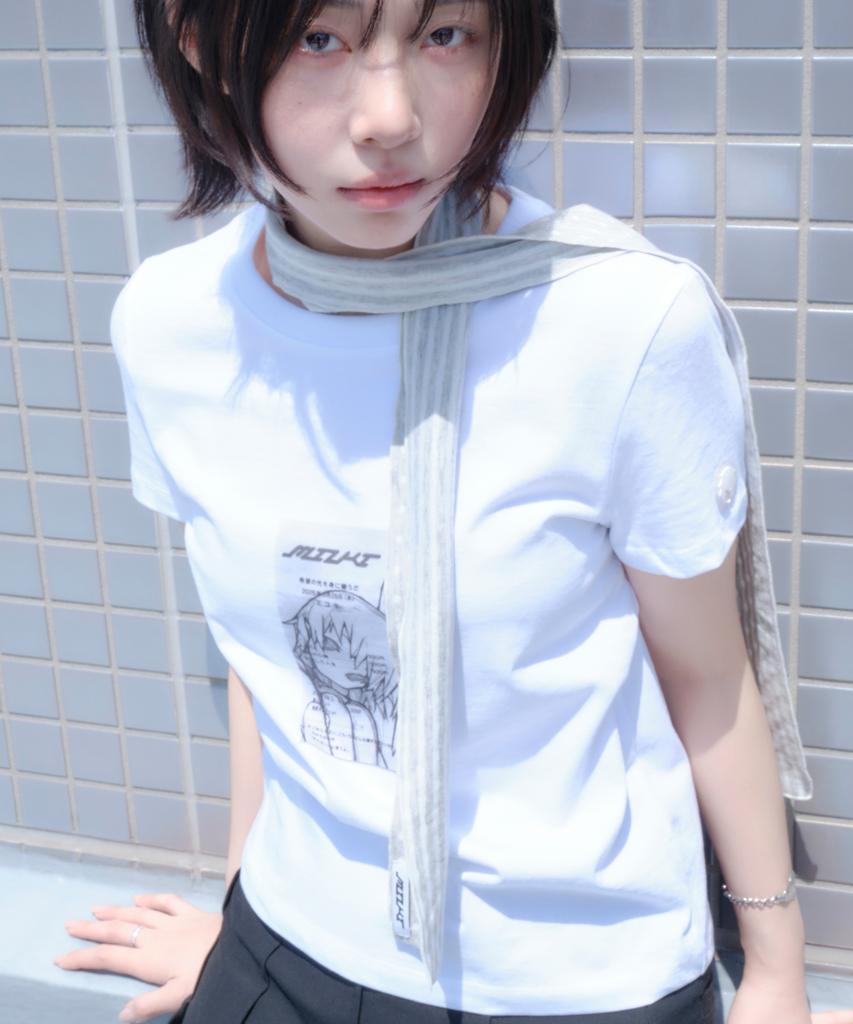 Miyuki Reshiito Basic Tee (White/Slim)