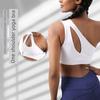 European and American Style Single-Shoulder Sports Bra, Shockproof High-Intensity Sports Vest, Fitness Yoga Bra, Yoga Wear, Women's Underwear