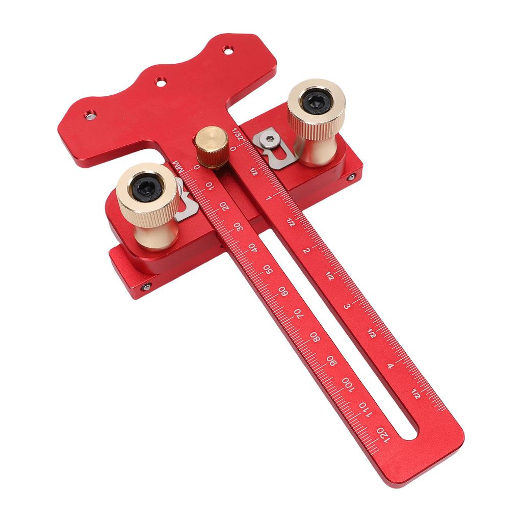 Table Saw Jig 3 Pulleys Thin Aluminum Alloy Woodworking Tools for Thin U Slot T Slot Suitable for Professional Woodworkers