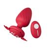 Luminous Devil Tail Silicone Electric Anal Plug LED Wireless Remote Control Vibrator Butt Plug Couple Penetration Adult Sex Toys