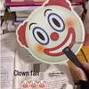 Durable Summer Clown Fan Mask: Portable, Fun JOKER Style for Students