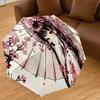 1PC cherry blossoms umbrella Umbrella-8-Rib Reinforced, Automatic Open, Lightweight & Durable, Cute Fashion Accessory for Outdoor, Beach, or Casual Us