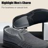 Mens Canvas Slip On Loafer Orthopedic Pain Relief Breathable Soft Sole Flats Shoes Outdoor Lightweight Non-slip Walking Shoes