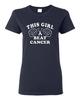 Ladies This Girl Beat Cancer Survive Cancer Survivor Survival T-Shirt Tee Unisex T-Shirt