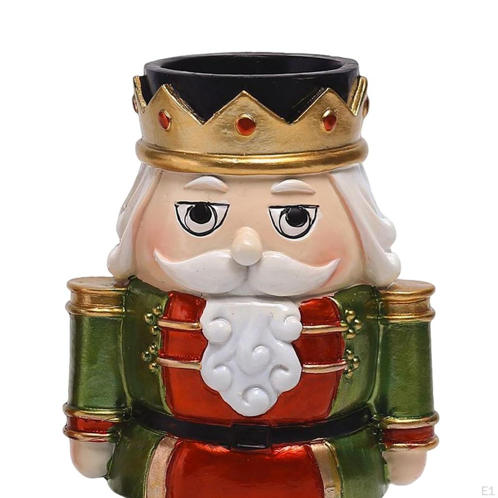 Nutcracker Figures Holder Ornament for Office Room Desktop Decoration
