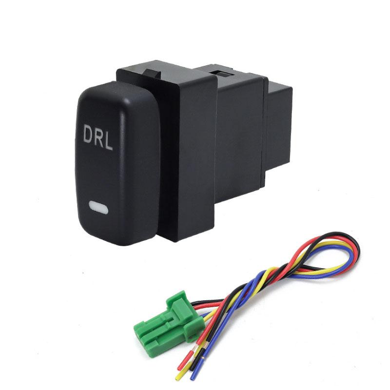 LED DRL Battery  Power Supply  Steering Sheel  Fan Switch Button For Mitsubishi Outlander  Pajero V73 V93 V97 2006-2012