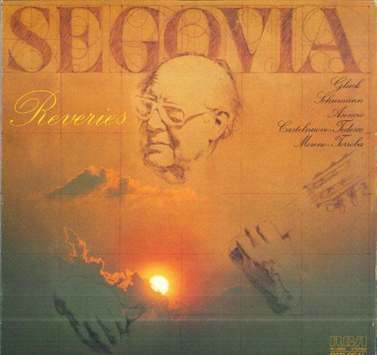 

LP Record ANDRS SEGOVIA CHRISTOPH WILLIBAL Reveries RL12602 RCA Red Seal 1978 Italy Classical Used