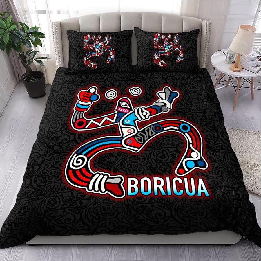 Puerto Rico Decorative Bedding Three-Piece Quilt Cover