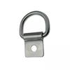 Sturdy Towing D Loop Tie Down Anchor Galvanized Iron Hook for Campers Marine Latch Trailer Control