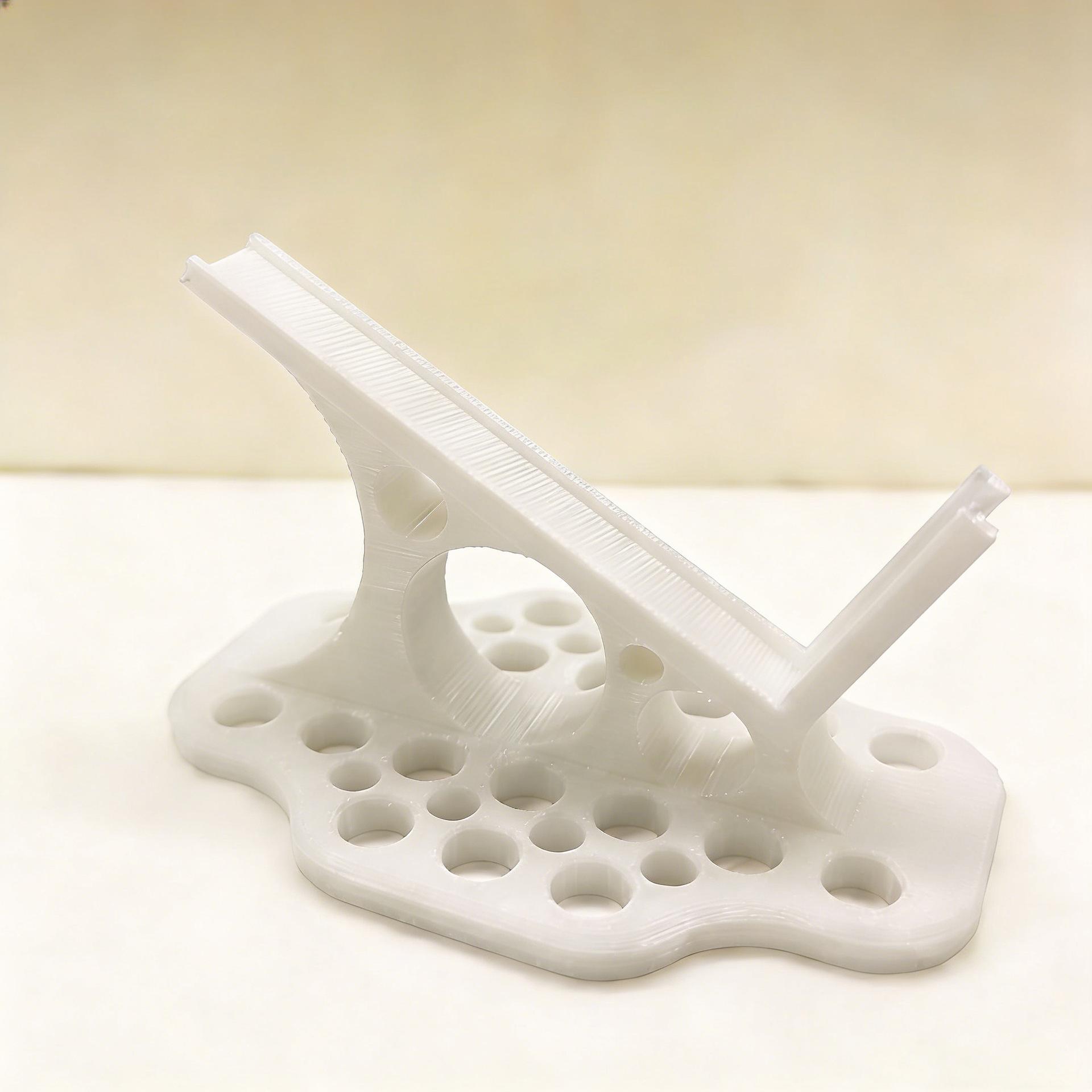 1pc Stable Ergonomic Phone Stand – Lazy Side Lying Style for Bedside/Sofa, Comfortable Plastic Holder, Great Gift