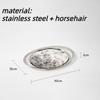 Luxury Stainless Steel Tray Circular Arc Fruit Plate Dessert Storage Trays Modern Home Decorative Trays Kitchen Organization