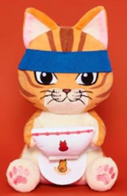 TV-Anime [Ramen Akaneko] Kuscheltier Hughug Ramen Bunzo & Hana 2er-Set