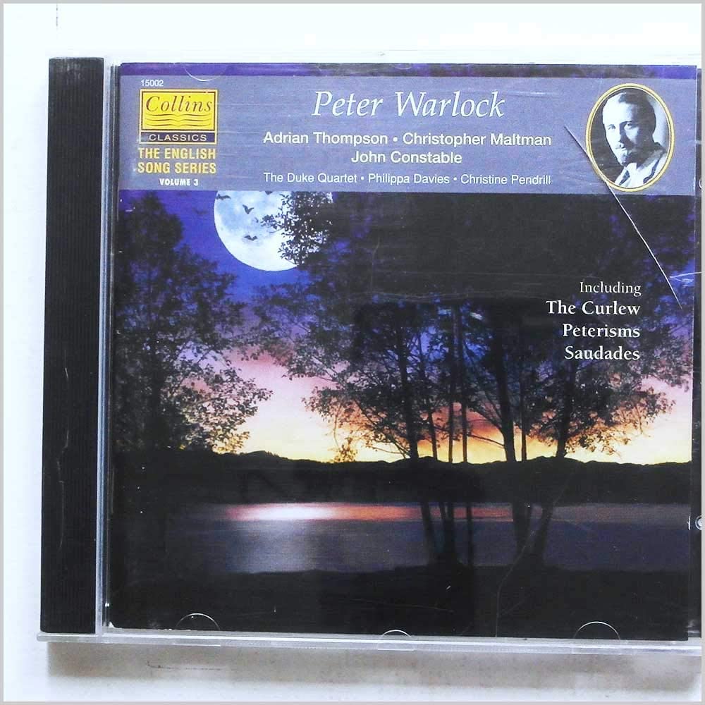 

CD LANGRIDGE, MALTMAN; DUKE QRT. - Warlock;English Song Vol.3 UK Classical Used