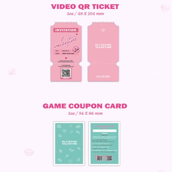 BLACKPINK - OYUN FOTOĞRAF KARTI KOLEKSİYONU (Sevgililer Günü Sürümü)