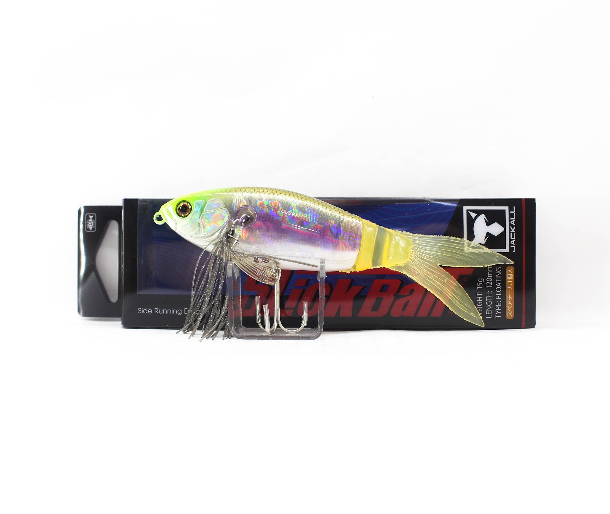 

Jackall Slick Bait 120 Floating Lure Flash Sight Chart (3648)