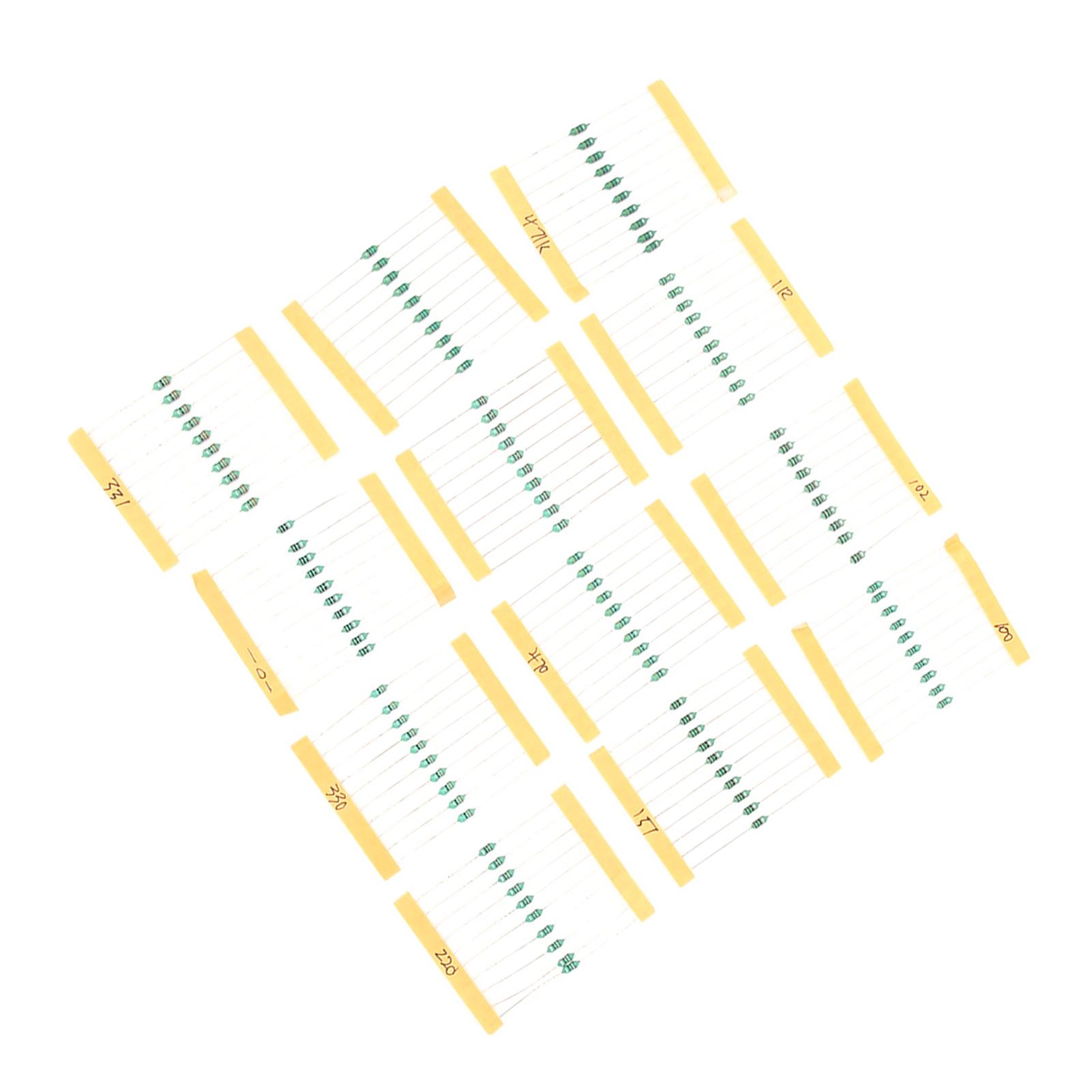 

Набір з 120 шт. колірних кільцевих індукторів 14 Вт з 12 кольорами індуктивності для електронних компонентів
