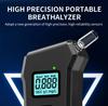 Portable Alcohol Breath Tester High-Precision Digital LCD Display Breathalyzer Detector Blowing Detection Drunk Driving