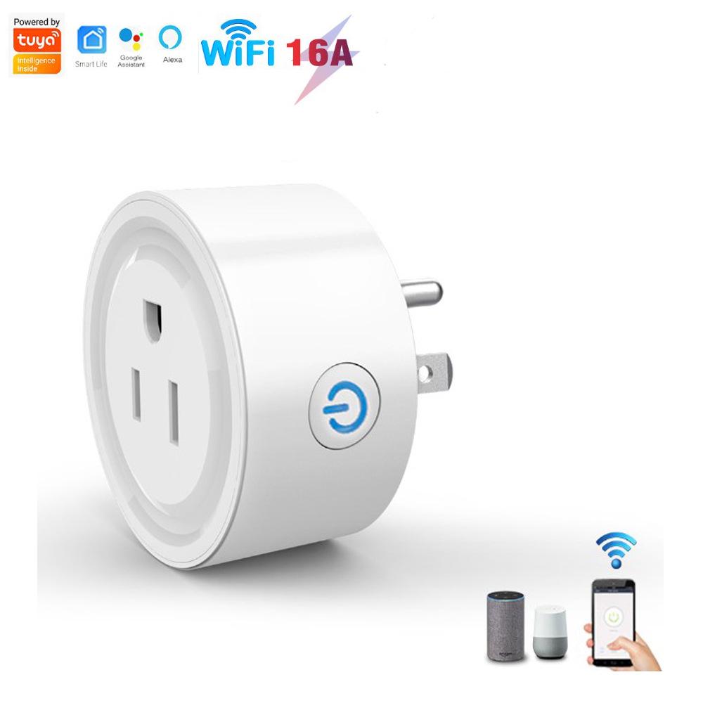 Tuya Smart WiFi UK Plug 16A/20A with Power Metering & Alexa Voice Control