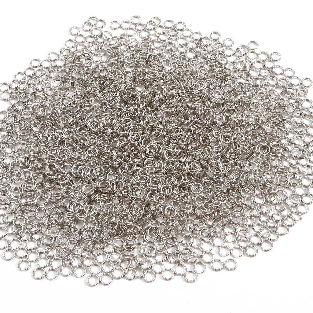 Eisen Biegeringe: Handgemachte DIY Schmuckherstellungsmaterialien für Ohrringe, Armbänder, Halsketten, Anhänger und Verbinder.