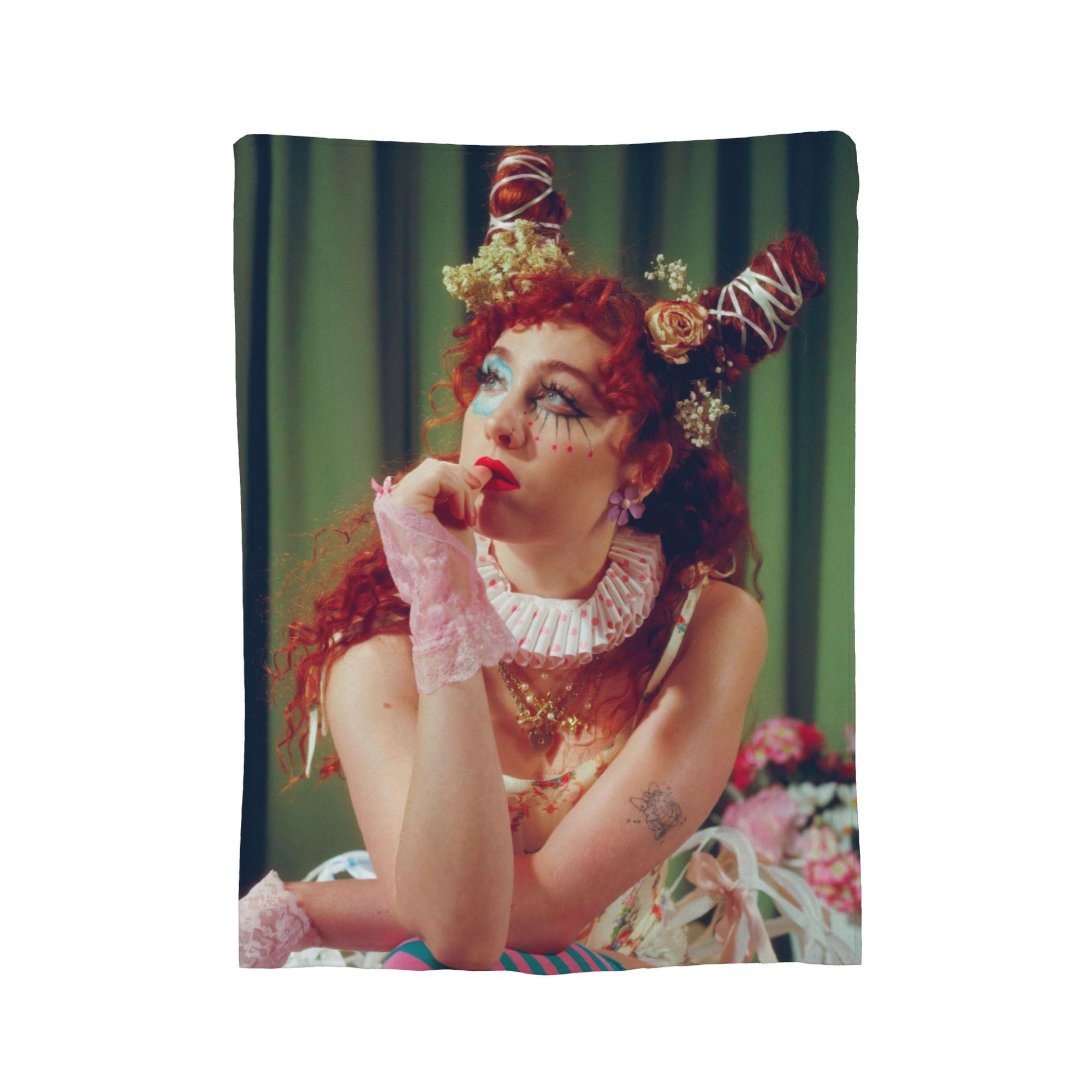 

Chappell Roan Midwest Princess Blankets Flannel Winter Ultra-Soft Throw Blankets for Home Bedroom Bedding Throws 30x40in