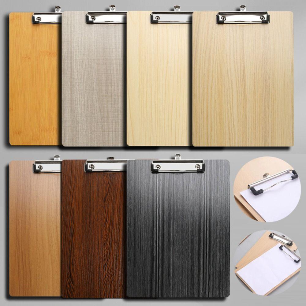 Reinforced A4 Memo Folder Hardboard File Clip Board Portable Writing Clipboard Sketching Board