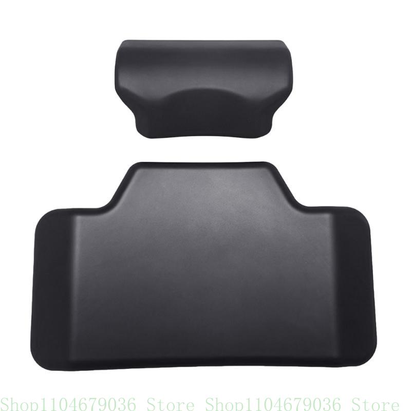 Motorcycle Passenger Backrest Back Pad Universal Self-adhesive Shockproof Rear Top Case Box Luggage Cushion