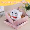 Plush Robot Puppy Interactive Plush Toy for Kids Dog Robot Puppy Barking Tail Wagging Walking Puppy Plush Toys Educational Gift