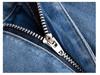 Women's High-Waist Lightweight Denim Casual Ankle Pants