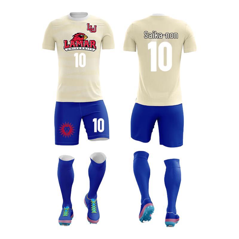 Saikalong Digital Print Football Jersey Set LQ7799 M