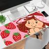 1PC strawberry girl Large Durable Mouse Pad Suitable for Office Desks, Gaming Desktops.Non-Slip Back P72