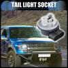 X Autohaux Tail Light Socket, Parking Lamp Connector Assembly No.F1TZ-13411-F/F1TZ13411F for Ford for Mustang Focus F-150