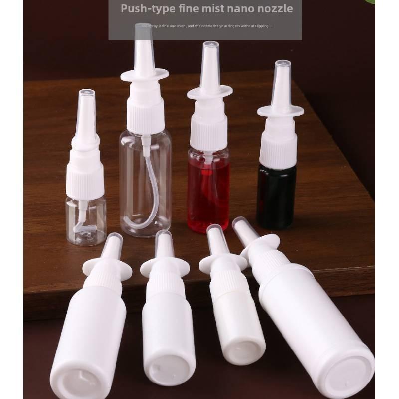Plastic Spray Bottle Transparent Fine Mist Refillable For Personal Care And Travel Use