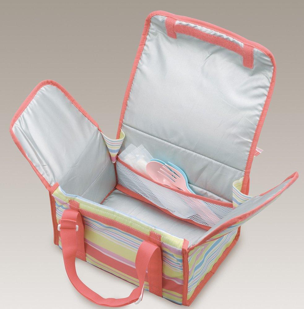 THERMOS Family Fresh Lunch Box Pink Stripe DJF-4001 PSR
