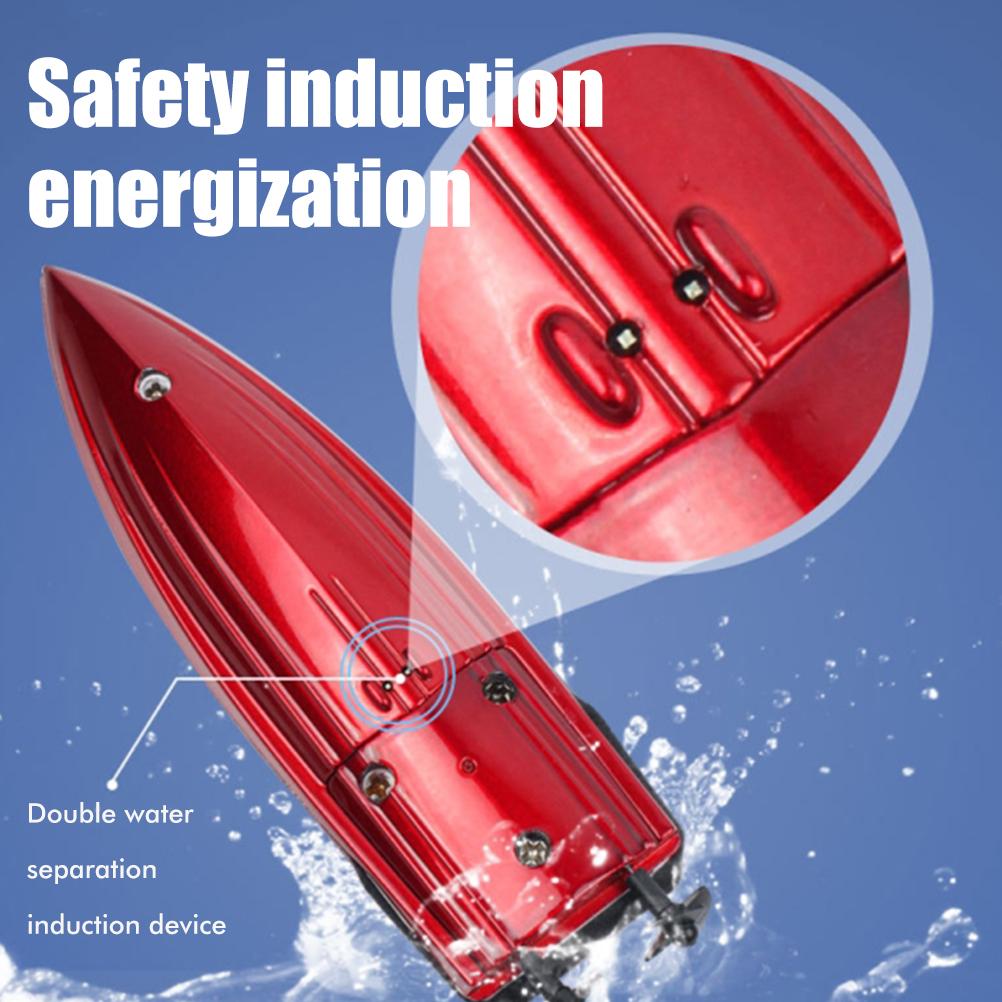 RC Boat High Speed Remote Control Boat for Pools and Lakes Rechargeable 2.4 GHZ RC Boats for Adults