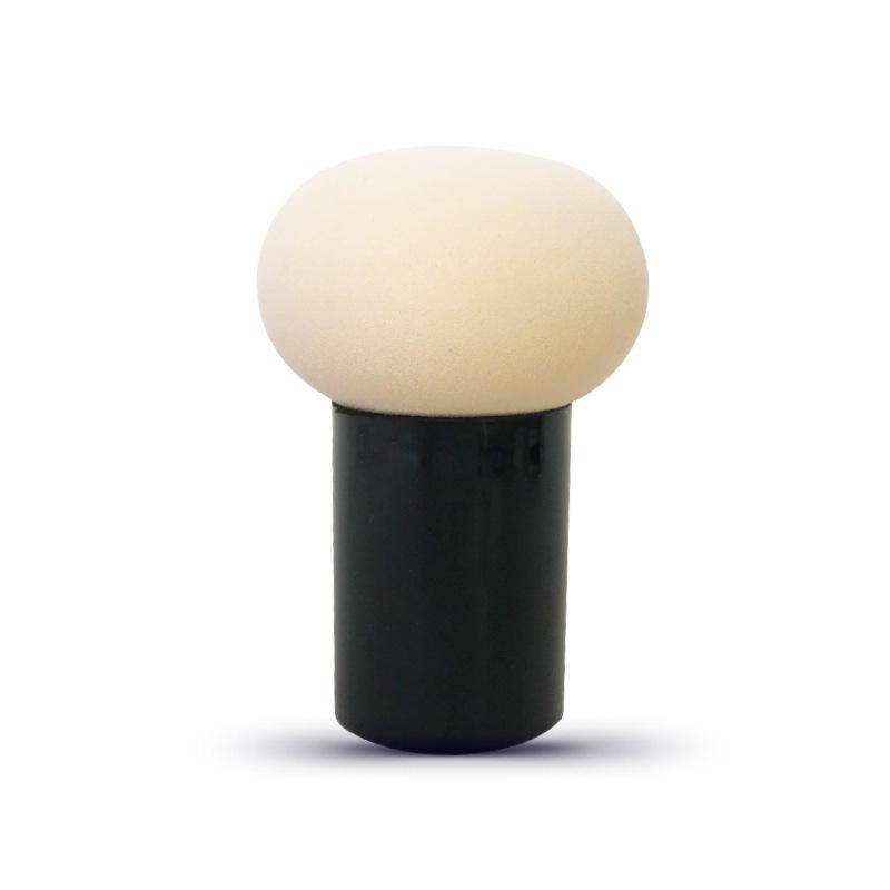

1 Pc Cute Makeup Face Coverup Mushroom Head Sponge Powder Puff Comfortable Hygiene Fashion Cosmetic білий
