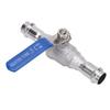Press Ball Valve 1 2 Inch DN15 304 Stainless Steel Dual Press Connection Ball Valve for Industrial Use