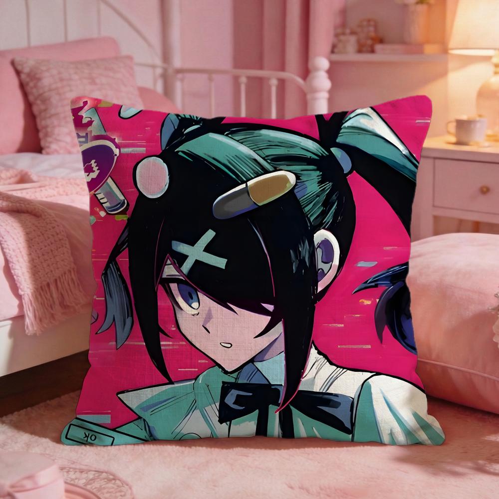 nNEEDY GIRL OVERDOSEs Cushion Cover Premium Comfort Reversible Pillow Cove Two In One Design for Any Room Car Interior
