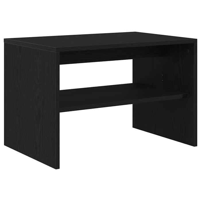 VidaXL Meuble TV chêne noir 60x40x40 cm bois d'ingénierie, unité TV, console TV, banc TV, meuble de télévision, meuble 859101