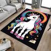 1PC Unicorn Rainbow Extra Large Non-Slip Floor Carpet, Office, Family, Bedroom, Studio - Large Area Rug Indoor Rugs, Vibrant Colors-A264