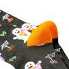 Halloween Themed Cotton Socks Elastic Cuffs Breathable Fabric Practical Wear Festive Ghosty Pumpkin Patterns