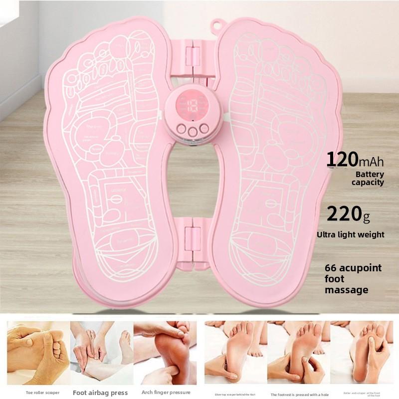 Intelligent Pulse Foot Massager Electric Acupuncture Relaxation Acupoint Folding Foot Foot Pad Foot Massager