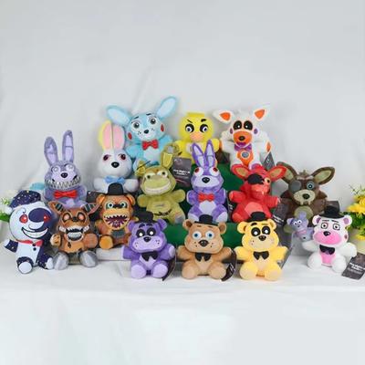 Nyeste På Lager FNAF Freddy's Plyslegetøj Fyldt og Plysdyr Bjørn Kanin Aktivitet Fnaf Plys Legetøj Fødselsdato Jul Børnelegetøj Gave