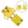 K Type Thermocouple Miniature Socket Alloy Mini Yellow