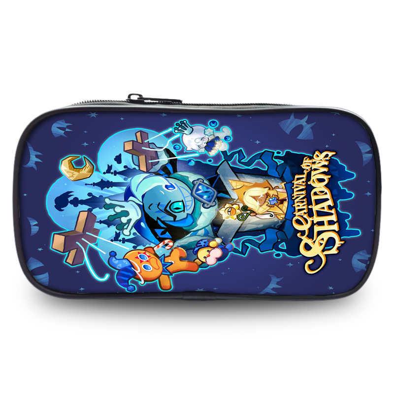 Kingdom Cookierun Stationery Bag Student Printed Pencil Bag Zipper Design